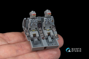 Quinta Studio QD48166 A-6E TRAM Intruder 3D-Printed &amp;amp; colored Interior on decal paper (for HobbyBoss kit) 1/48 – image 4