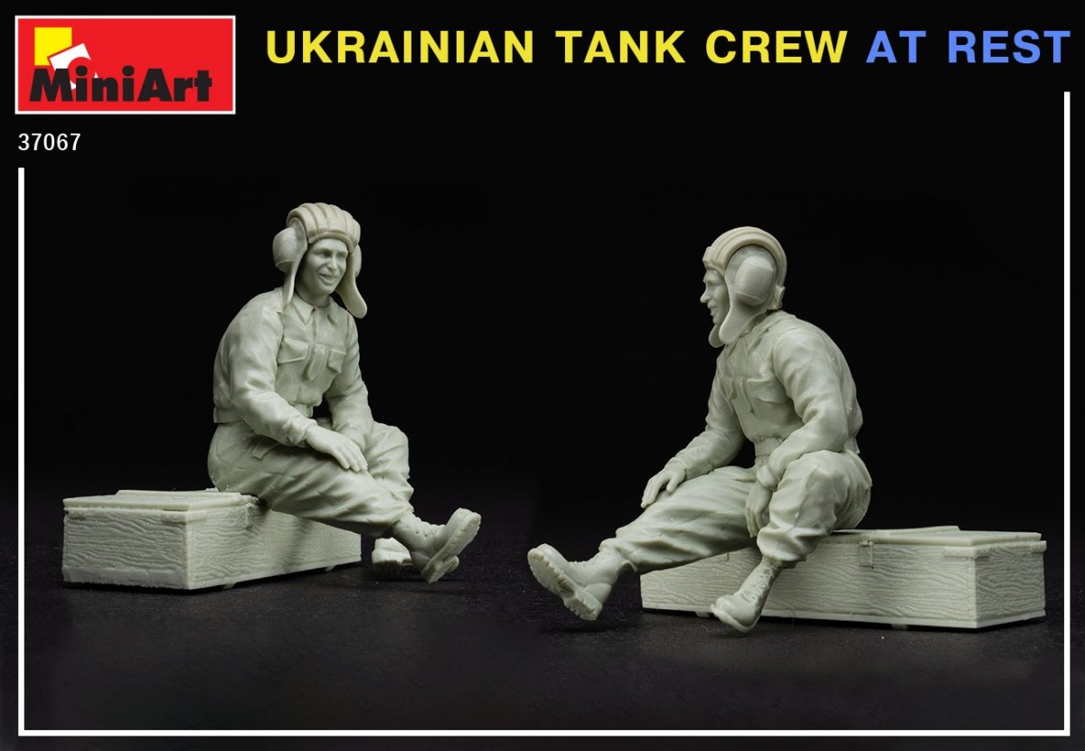 MiniArt 37067 UKRAINIAN TANK CREW AT REST 1/35 – zdjęcie 3