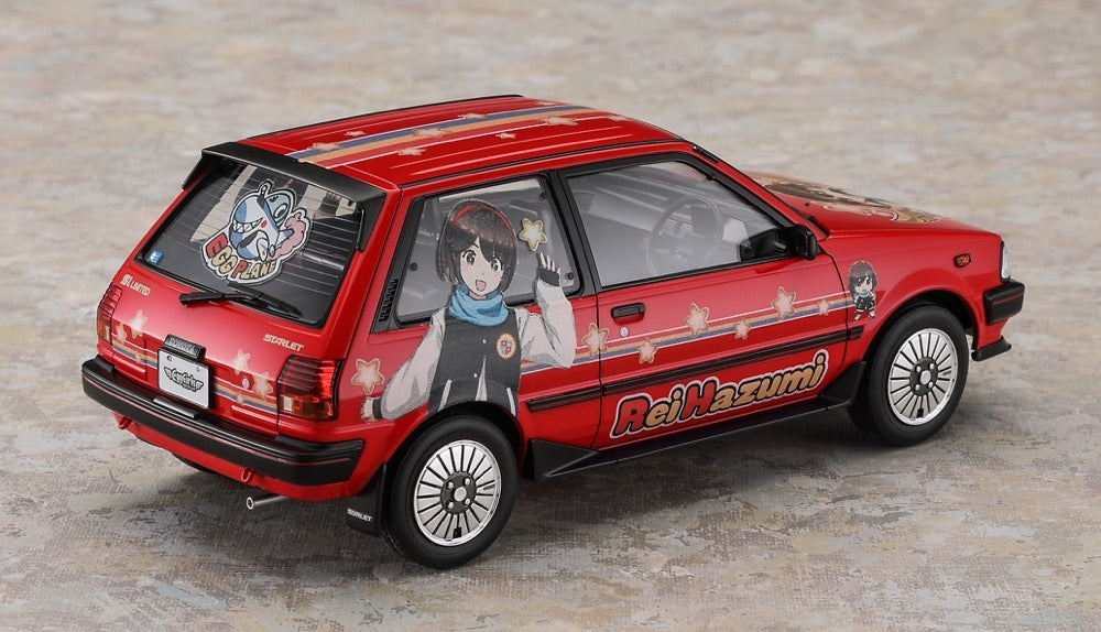 Hasegawa SP633 Toyota Starlet EP71 &amp;quot;Rei Hazumi&amp;quot; w/ Figure 1/24 – zdjęcie 3