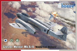 Special Hobby 72463 Gloster Meteor Mk.8/9 &amp;#39;Middle East Meteors&amp;#39; 1/72