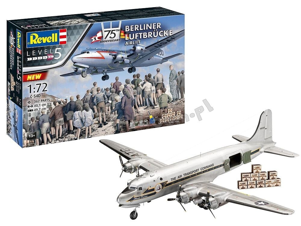 Revell 05652 75th Anniversary Berlin Airlift - Gift Set 1/72 – zdjęcie 2