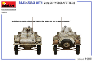MiniArt 35431 Sd.Kfz.234/3 With 2cm Schwebelafette 38 1/35 – zdjęcie 16