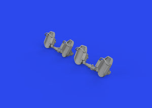 Eduard 648873 Bf 109E rudder pedals early PRINT 1/48 – image 4