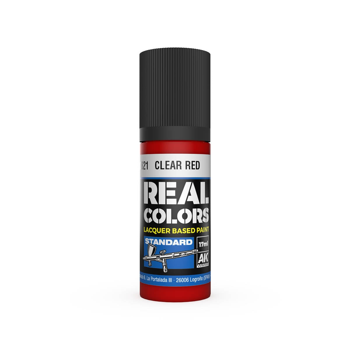 AK Interactive RC821 Clear Red 17 ml – immagine 2