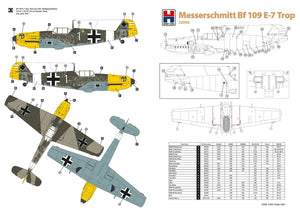 Hobby 2000 32006 Messerschmitt Bf 109 E-7 Trop ( DRAGON + CARTOGRAF ) 1/32 – zdjęcie 2