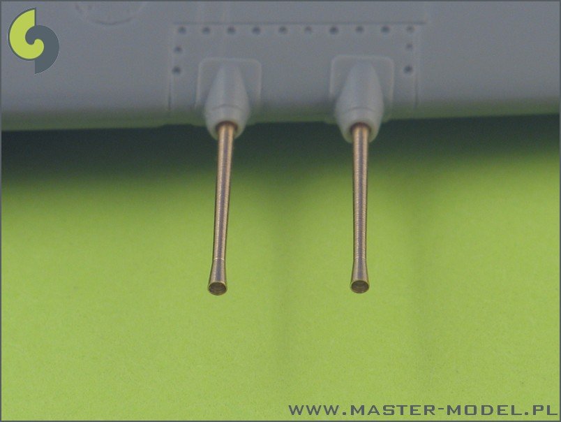 Master AM-48-021 Japanese Type 99 20mm Mark 2 gun barrels (4pcs) 1/48 – zdjęcie 2