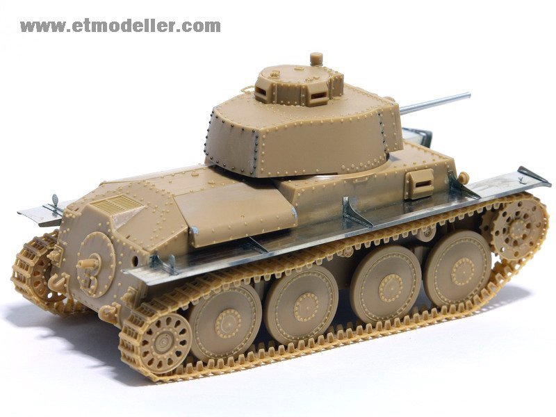 E.T. Model EA35-002 WWII German Pz.Kpfw.38(t) Ausf.B/E/F/G Fender For TRISTAR Kit 1/35 – zdjęcie 3