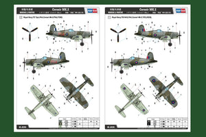 Hobby Boss 80395 Corsair MK.2 1/48 – zdjęcie 2