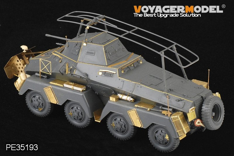 Voyager Model PE35193 WWII German Sd.Kfz.232 8 ROD early version for TAMIYA Kit 1/35 – image 3
