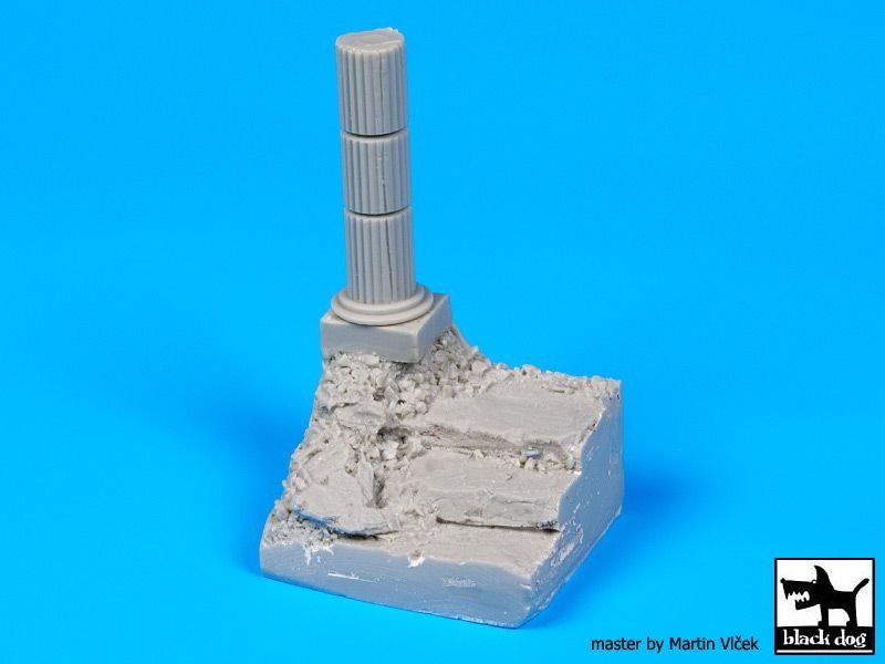 Black Dog D35039 Stairs with column base 1/35 – zdjęcie 6