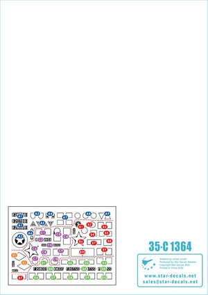 Star Decals 35-C1364 Daimler Armoured Car 1 British and Belgian service in WW2 1/35 – zdjęcie 2