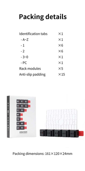 DSPIAE PT-SR Sprue Rack / Plastic Frame Rack – image 8