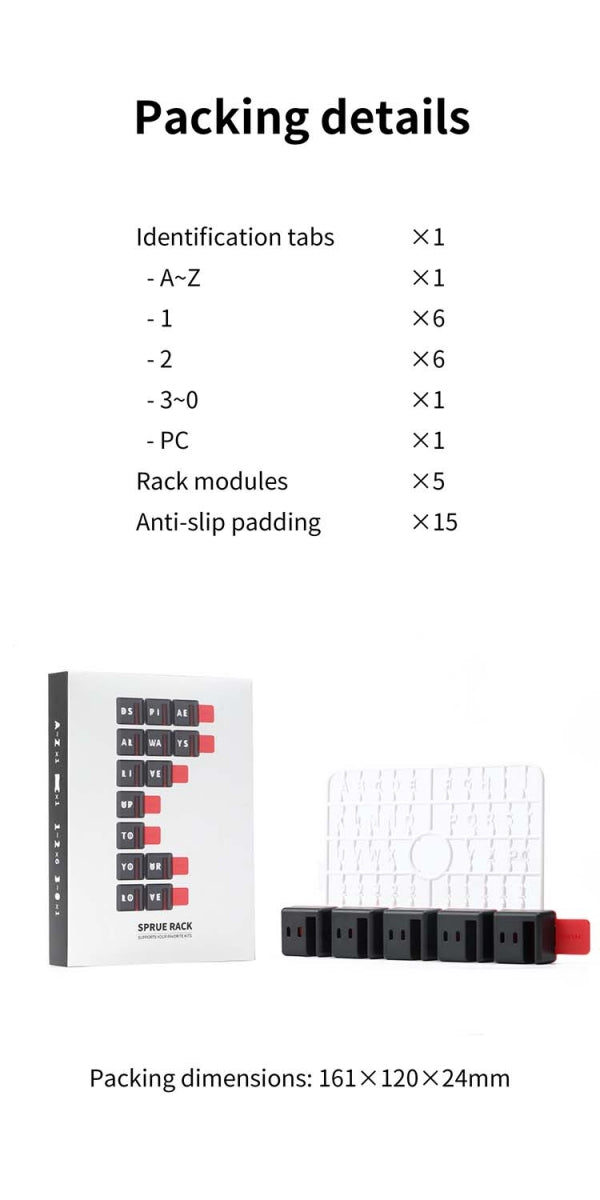 DSPIAE PT-SR Sprue Rack / Plastic Frame Rack – image 8