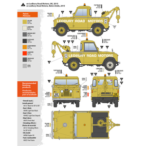 AK Interactive AK35014 LAND ROVER 88 SERIES IIA CRANE-TOW TRUCK 1/35 – immagine 11