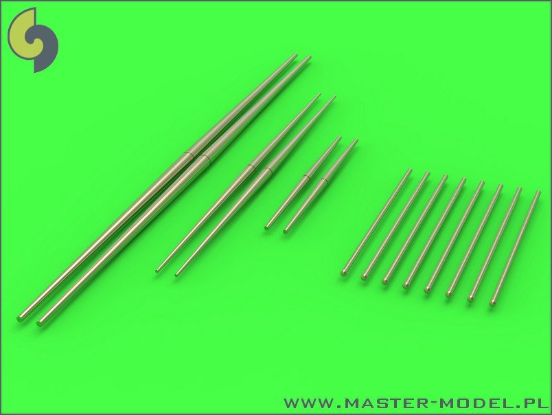 Master SM-350-077 SMS Viribus Unitis - masts, yards and other turned parts set - fits Combrig model – image 2