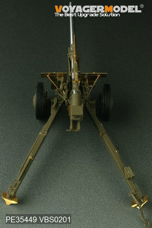 Voyager Model PE35449 WWII US 3inch M5 ATG/w M1 or 105mm Howitzer M2A1Carriage 2in1 For AFV CLUB 35S64 and 35160 1/35 – zdjęcie 8