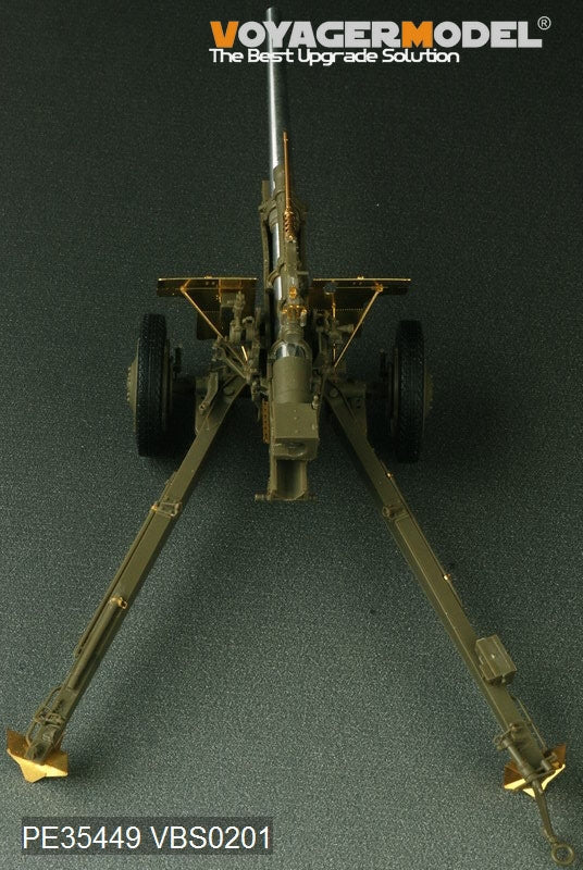 Voyager Model PE35449 WWII US 3inch M5 ATG/w M1 or 105mm Howitzer M2A1Carriage 2in1 For AFV CLUB 35S64 and 35160 1/35 – zdjęcie 8