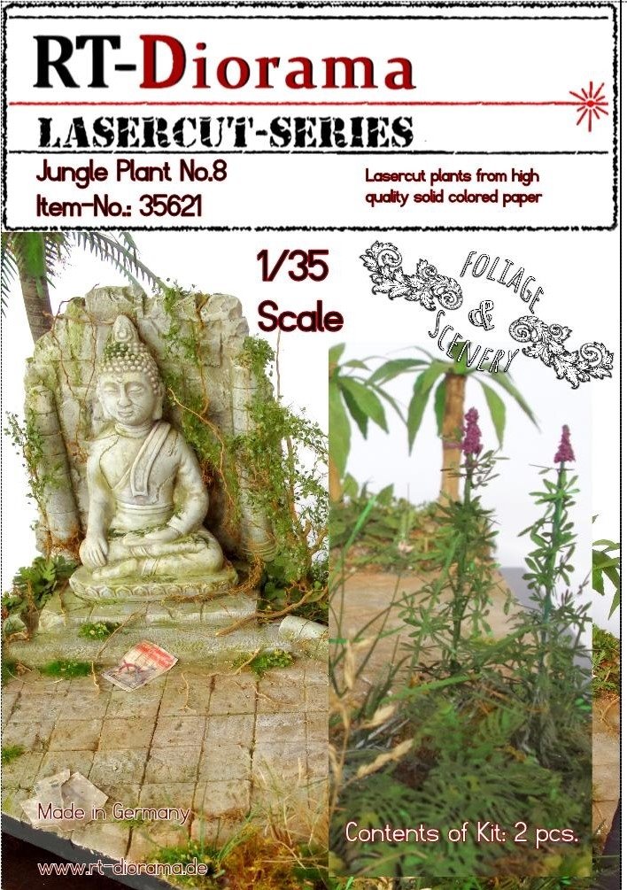 RT-Diorama 35621 Plante de la jungle n° 8 1/35