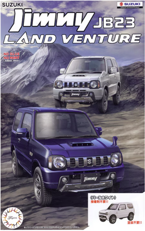 Fujimi 066318 Suzuki Jimny JB23 Land Venture Pearl White 1/24