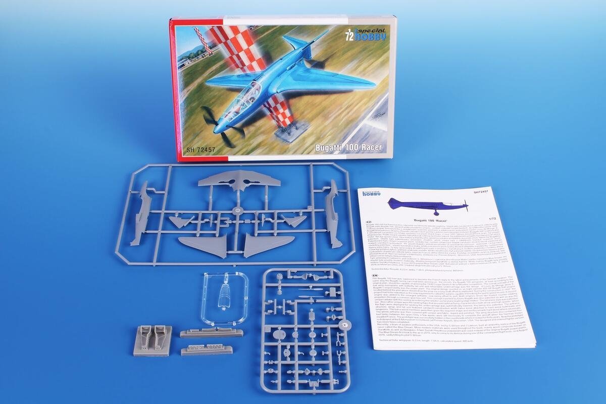 Special Hobby 72457 Bugatti 100 ‘French Racer Plane’ 1/72 – zdjęcie 2