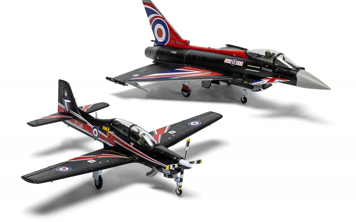 Airfix 40003 Eurofighter Typhoon FGR.4 "Blackjack" &amp; Shorts Tucano T.1 - Twin Pack - 1/72
