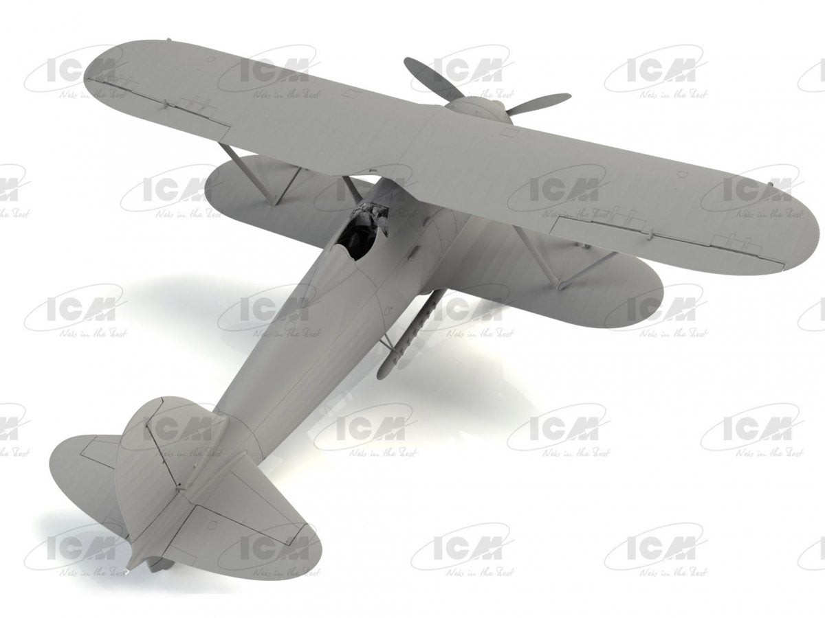 ICM 32025 CR. 42 Falco with Italian Pilots in tropical uniform 1/32 – image 4