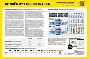 Heller 50331 Citroen HY + Goods Trailer 1/24 – zdjęcie 4
