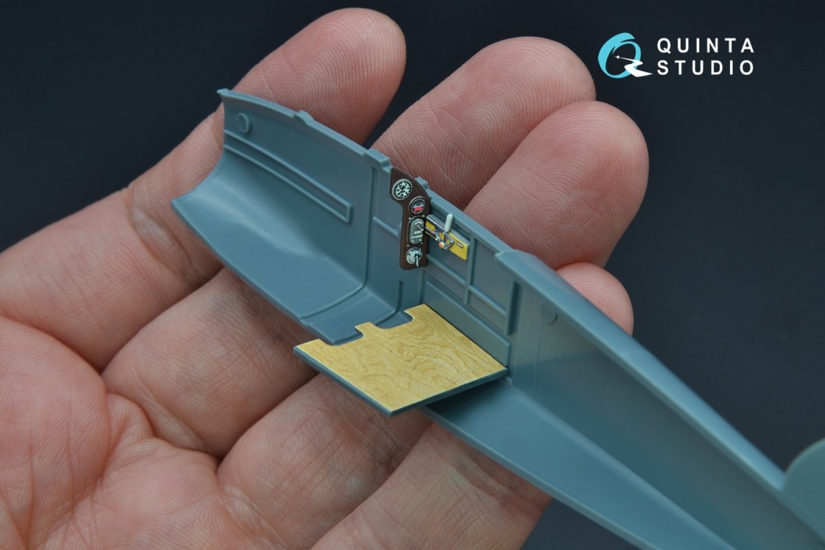 Quinta Studio QD48187 Albatros D.III OEFFAG 3D-Printed &amp;amp; coloured Interior on decal paper (for Eduard kit) 1/48 – immagine 4