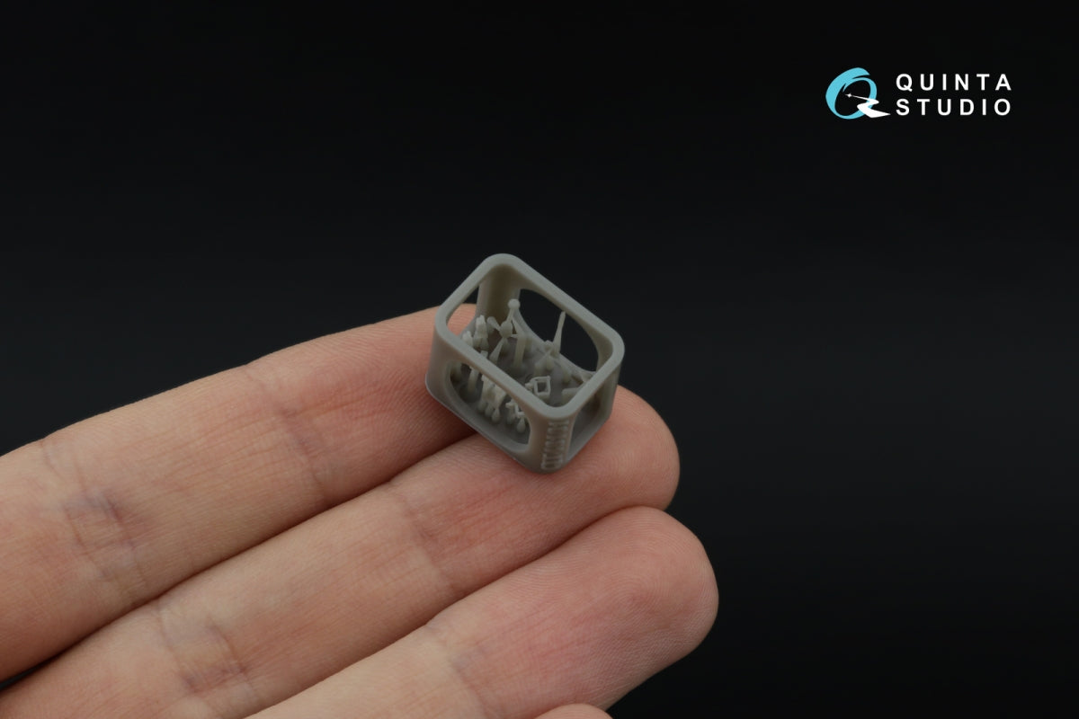 Quinta Studio QD+48553 Schwimmwagen type 166 3D-Printed &amp;amp; coloured Interior on decal paper (Tamiya) (with 3D-printed resin parts) 1/48 – zdjęcie 7