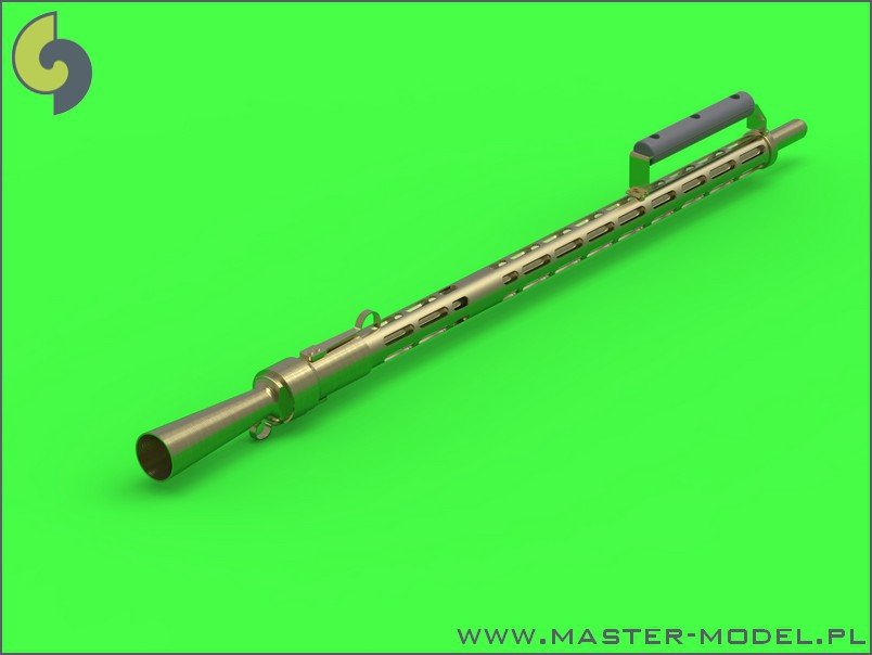 Master GM-35-009 KPV - Russian 14,5mm heavy machine gun - elongated cooling slots - used on ZPU-1/2/4 anti-aircraft systems (1pc) 1/35 – zdjęcie 4