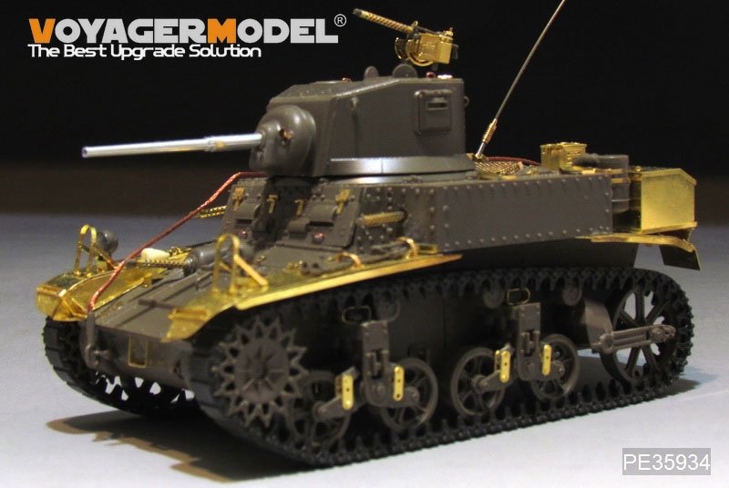 Voyager Model PE35934 WWII US M3 Stuart light tank basic For TAMIYA 35360 1/35 – image 11