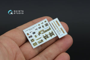 Quinta Studio QD48468 A6M2 Zero (Mitsubishi Prod.) 3D-Printed coloured Interior on decal paper (Academy) 1/48 – zdjęcie 4