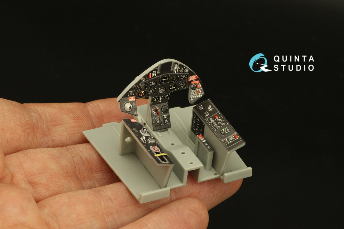 Quinta Studio QD32172 F8F-1 Bearcat 3D-Printed coloured Interior on decal paper (Trumpeter) 1/32 – zdjęcie 8