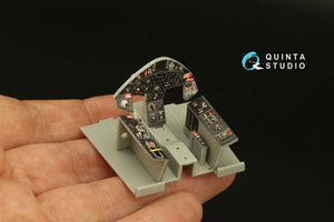 Quinta Studio QD32172 F8F-1 Bearcat 3D-Printed coloured Interior on decal paper (Trumpeter) 1/32 – zdjęcie 8
