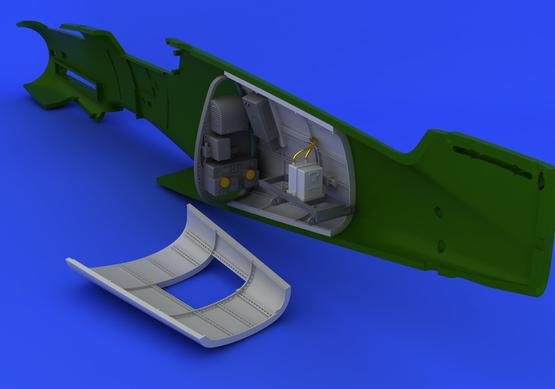 Eduard 648239 Bf 109G-6 radio compartment 1/48 EDUARD – zdjęcie 2