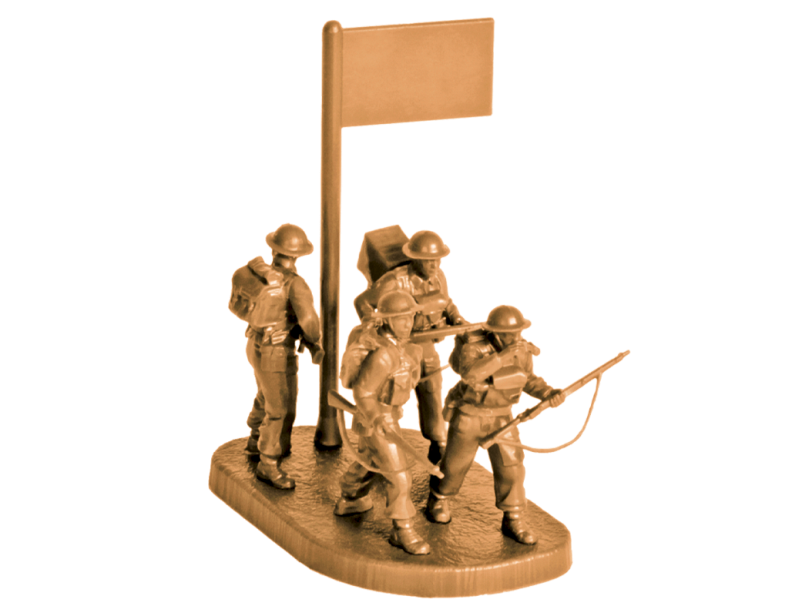 Zvezda 6226 British Recon Team 1939-1945 (Art of Tactic) 1/72 – image 3