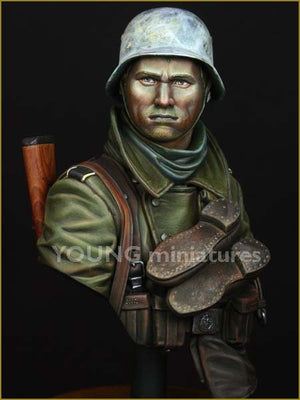Young Miniatures YM1825 German Infantry Russian Front WWII 1/10 – zdjęcie 2