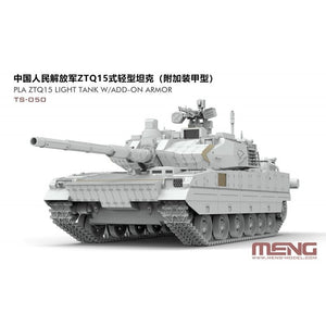 Meng Model TS-050 PLA ​​ZTQ15 Light Tank w/Addon Armor 1/35 – image 2