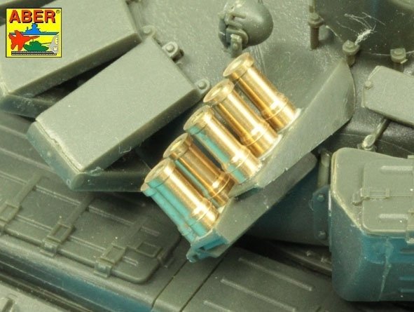 Aber R-36 Miotacze granatów dymnych 902V &amp;quot;Tucha&amp;quot; / Smoke Discharges for Russian Tanks 1/35 – zdjęcie 9