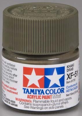 Tamiya XF51 Khaki Drab (81751) Acrylic paint 10ml – image 2