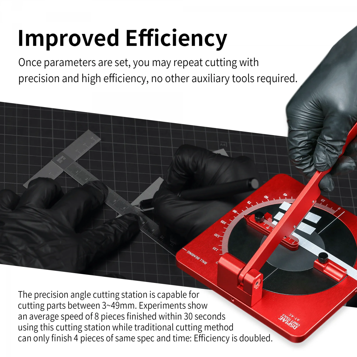 DSPIAE AT-AC Angle Cutting Jig / Przyrząd do cięcia pod kątem – zdjęcie 3