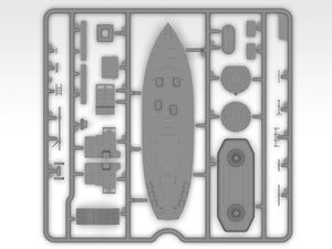 ICM S012 KFK Kriegsfischkutter WWII German multi-purpose boat 1/144 – image 9