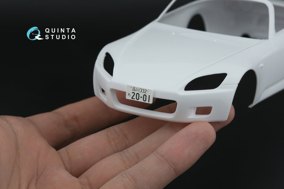 Quinta Studio QD+24014 Honda S2000 AP1 3D-Printed &amp; coloured Interior on decal paper (Tamiya) (with metal sticker parts) 1/35