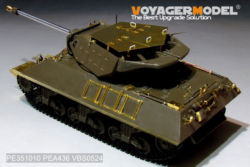 Maquette Voyager PEA436 Tourelle blindée du chasseur de chars américain M10 IIC Achilles (Seconde Guerre mondiale) (Pour TAMIYA 35366/AFV AF35039) 1/35 – image 5