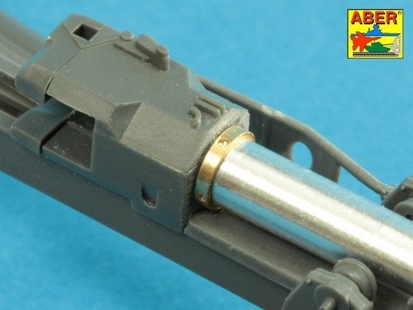 Aber 35L-328 Lufa do niemieckiej armaty p/panc Pak 40 bez hamulca wylotowego / Barrel for German 75mm PaK 40 gun without muzzle brake 1/35 – zdjęcie 3