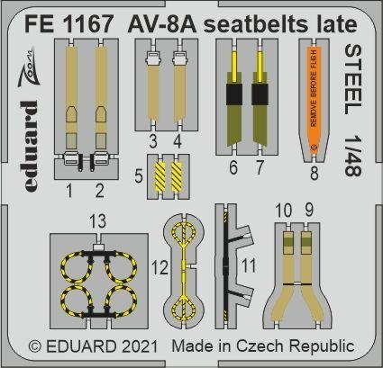 Eduard BIG49290 AV-8A late KINETIC 1/48 – zdjęcie 6
