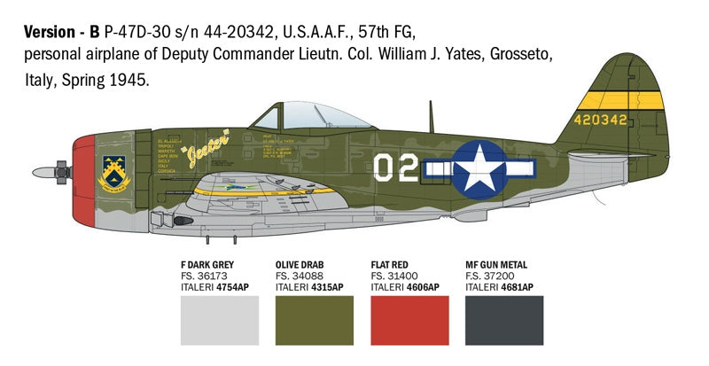 Italeri 2835 P-47D Thunderbolt 1/48 – zdjęcie 12