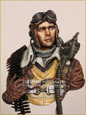 Young Miniatures YM1894 B-24 GUNNER USAAF WWII 1/10 – zdjęcie 2