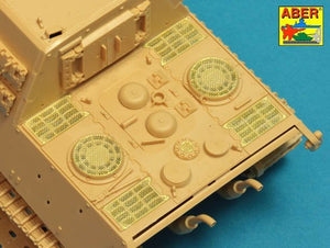 Aber 48A30 Grilles for Sd.Kfz.186 Jagdtiger 1/48 – zdjęcie 6