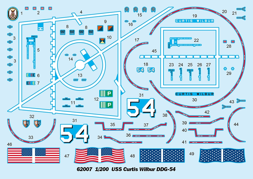 I Love Kit 62007 USS Curtis Wilbur DDG-54 1/200 – zdjęcie 10